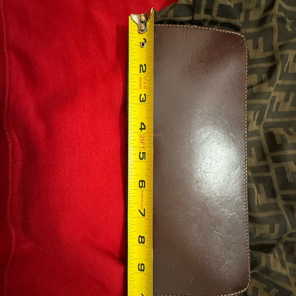 Designer Patterned Tote Bag - Black and Brown - Picture 10 of 16